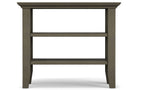 Acadian Narrow Side Table in Farmhouse Grey