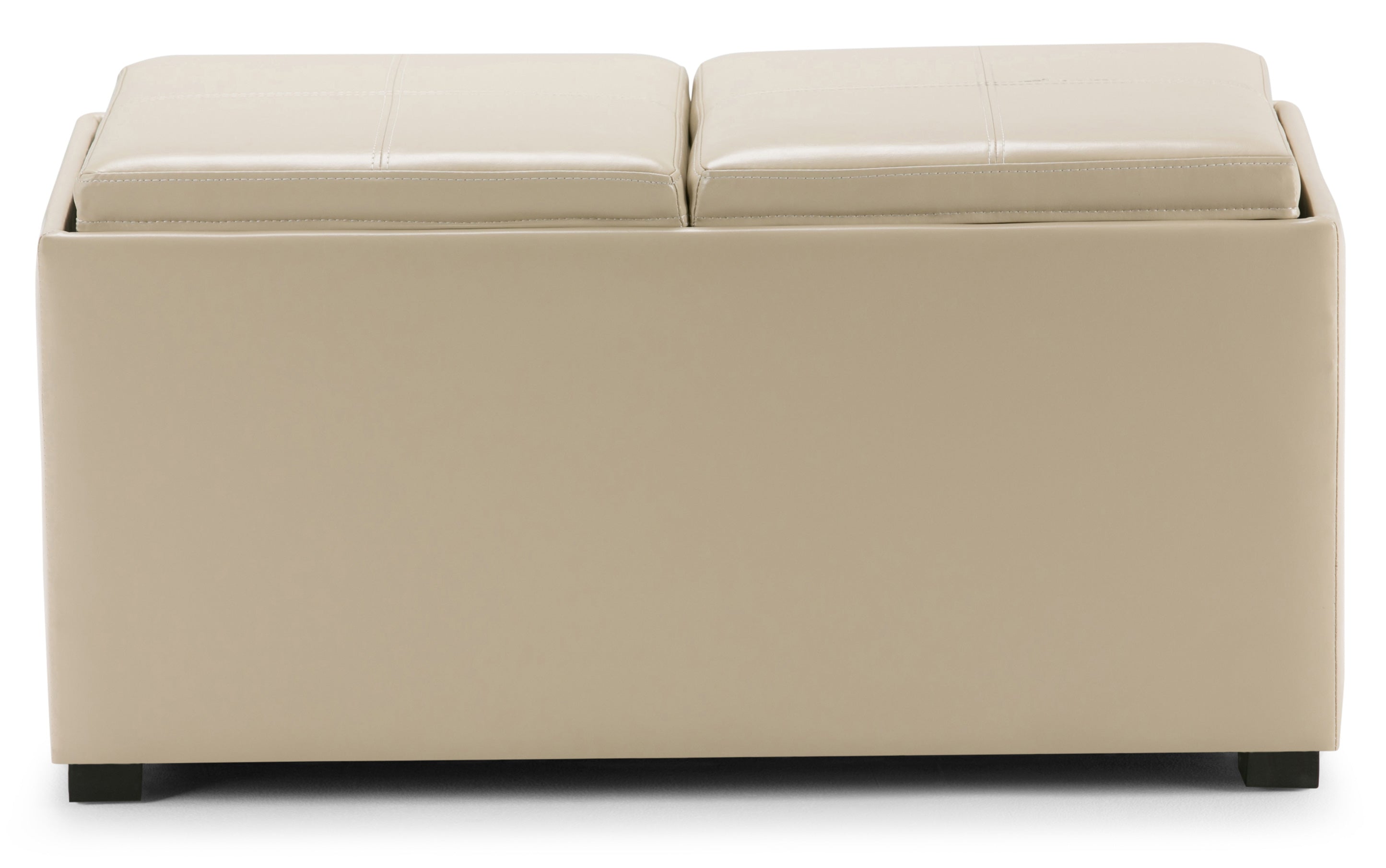 Avalon 5 Pc Storage Ottoman in Cream