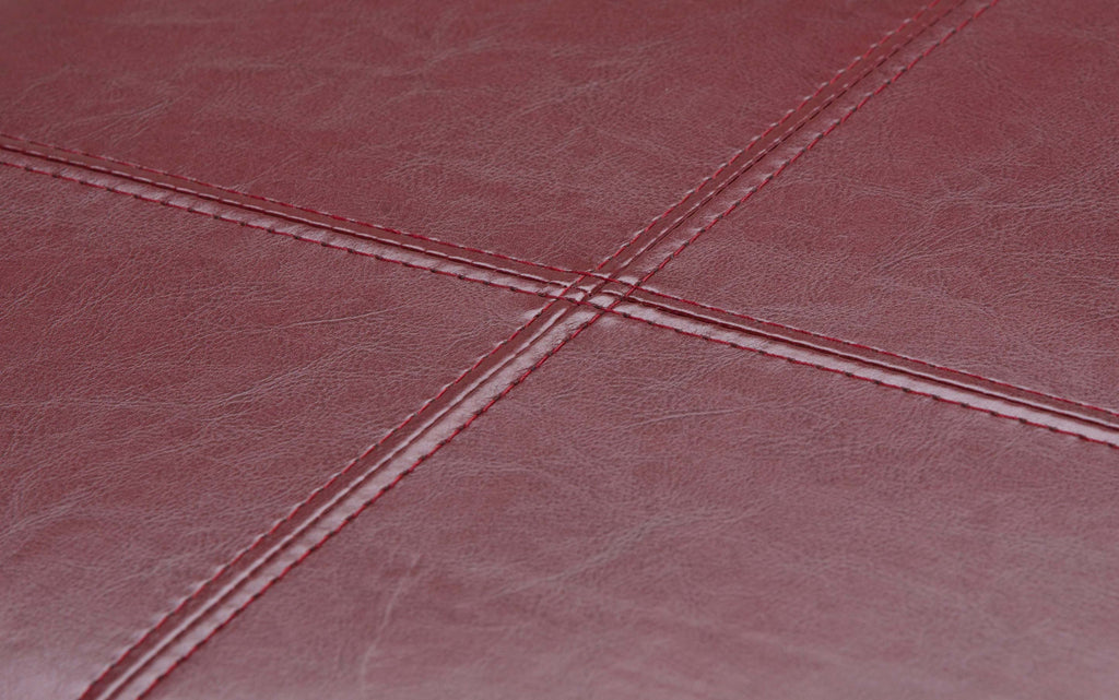 Avalon 5 Pc Storage Ottoman in Vegan Leather