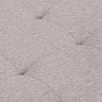 Cosmopolitan Storage Ottoman in Linen