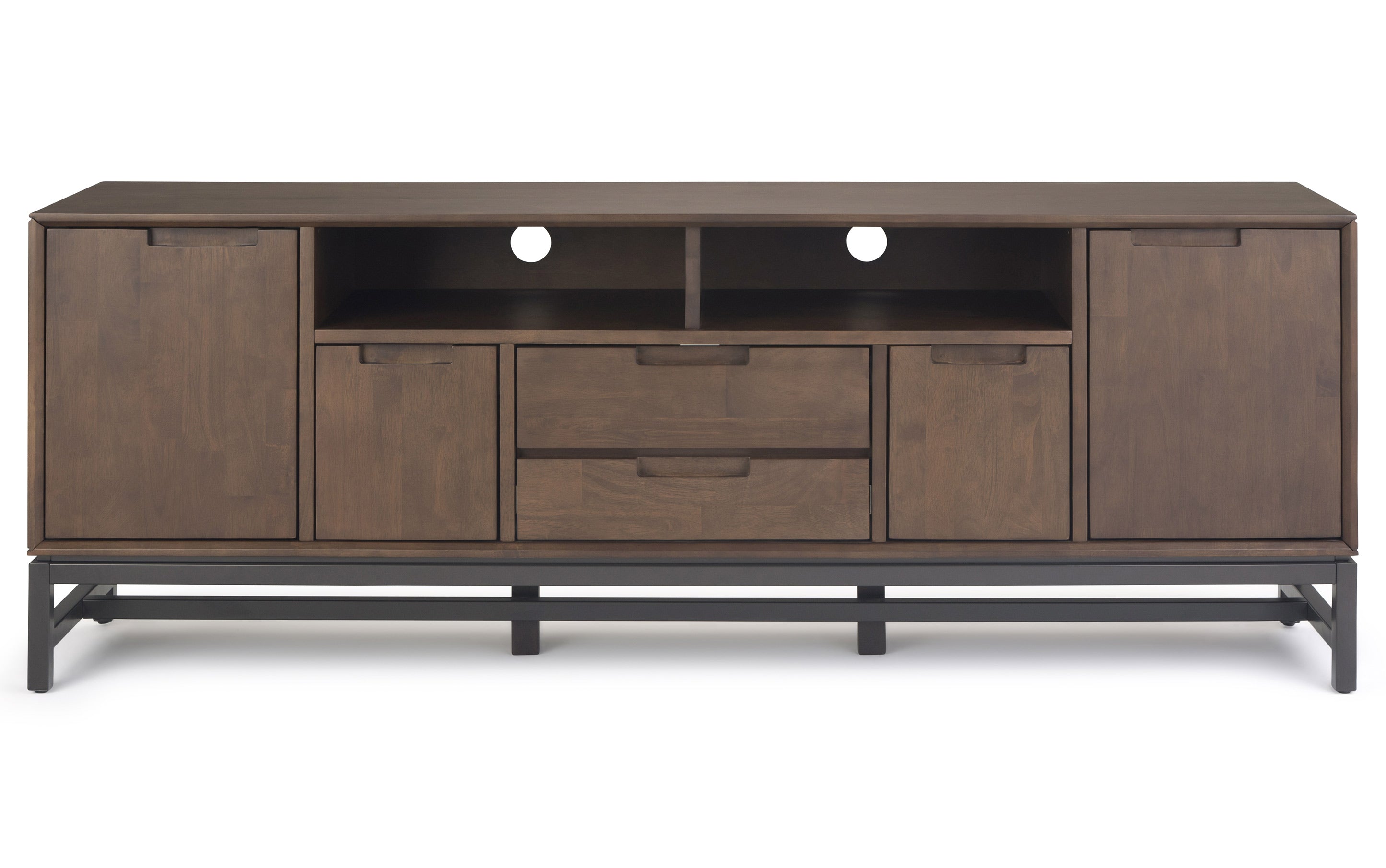 Banting 72 inch TV Stand with 30 inch Bookcases (Set of 3)