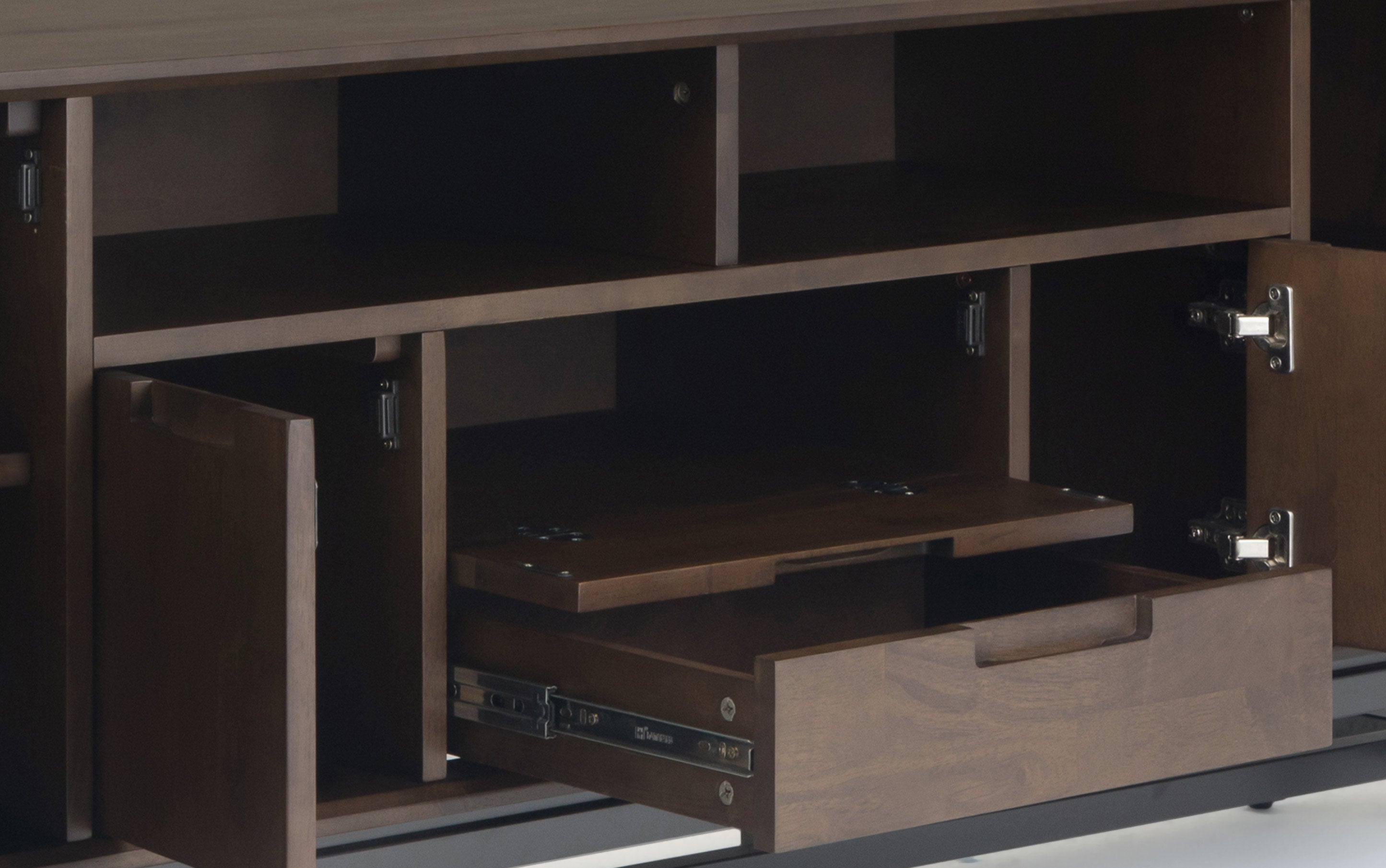 Banting 72 inch TV Stand with 30 inch Bookcases (Set of 3)