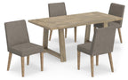 Bartow / Whitley 5 Pc Dining Set