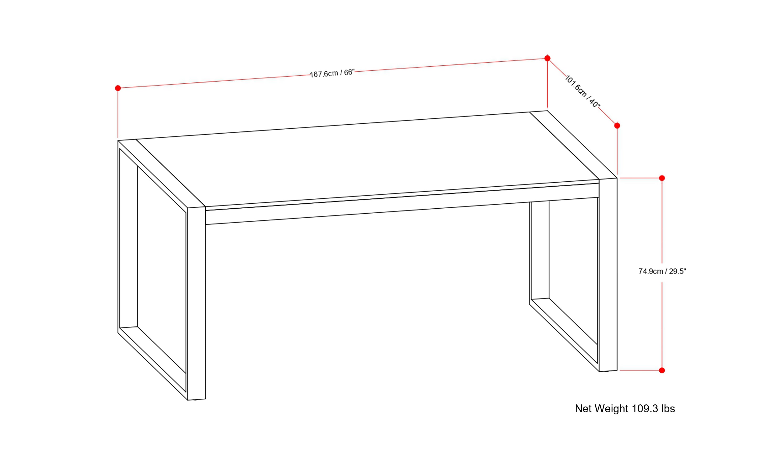 McKenzie Dining Table in Mango