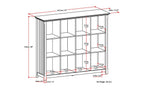 Acadian 12 Cube Bookcase