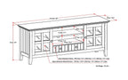 Acadian 60 inch TV Media Stand