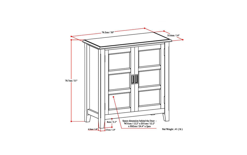 Burlington Low Storage Cabinet