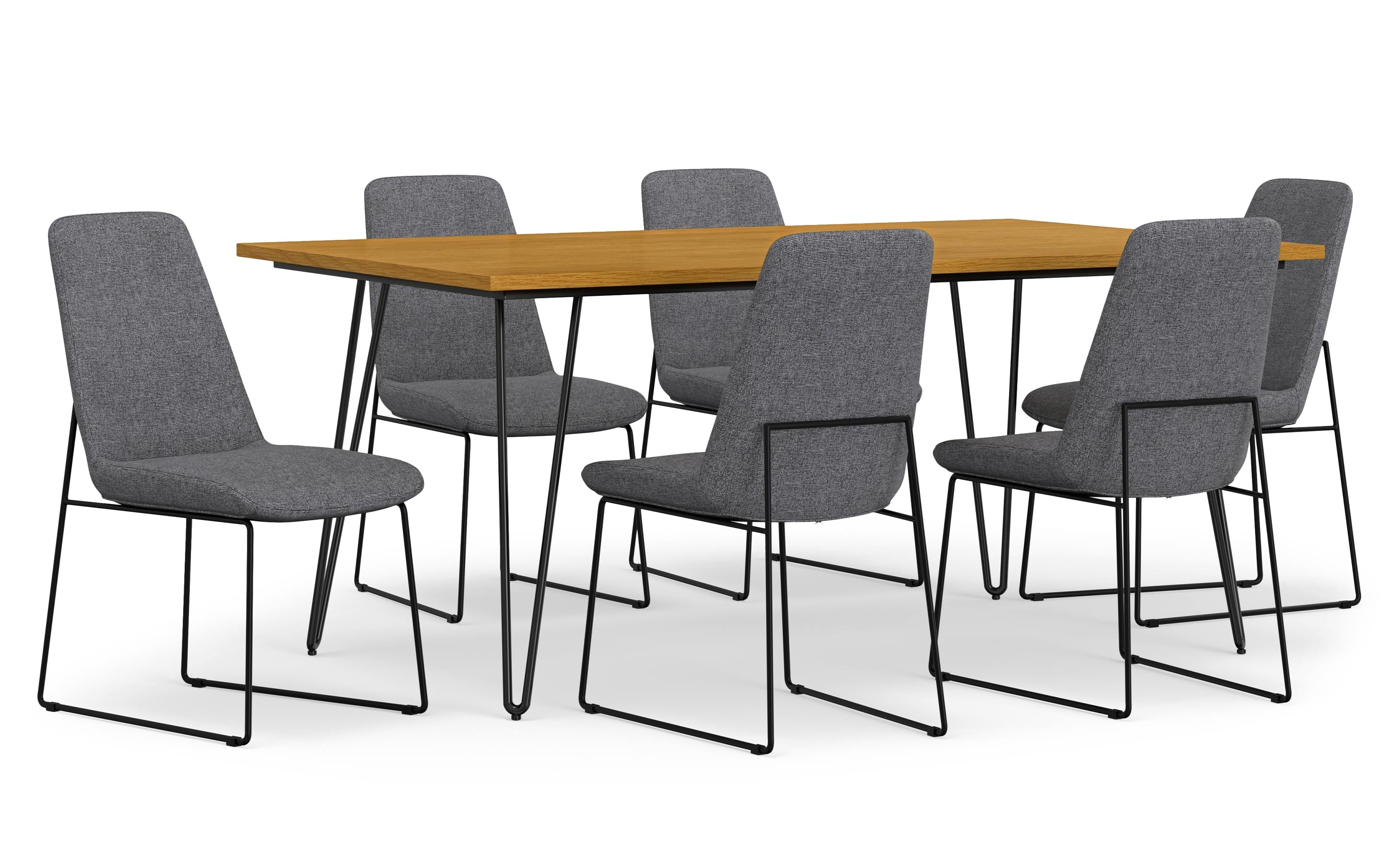 Corina / Hunter 7 Pc Dining Set