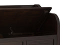 Connaught 42-inch Storage Bench and 40-inch Cabinet