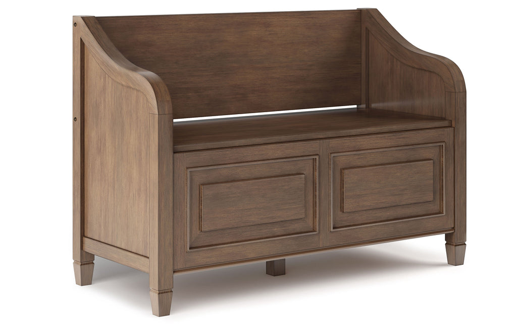 Connaught 42-inch Storage Bench and 40-inch Cabinet