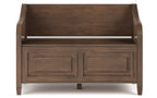 Connaught 42-inch Storage Bench and 40-inch Cabinet