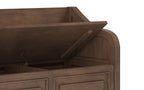 Connaught 42-inch Storage Bench and 40-inch Cabinet