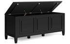 Connaught 51-inch Storage Bench and 40-inch Cabinet