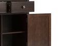 Connaught 51-inch Storage Bench and 40-inch Cabinet