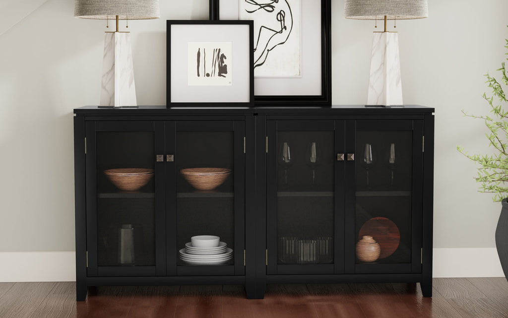 Cosmopolitan 30 inch Storage Cabinet (Set of 2)