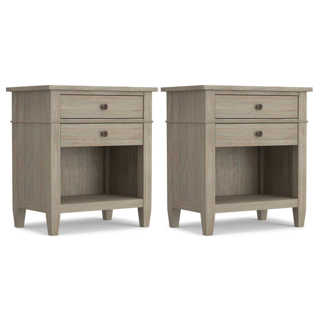 Carlton 24 inch Bedside Table (Set of 2)