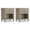 Carlton 24 inch Bedside Table (Set of 2)