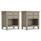 Carlton 24 inch Bedside Table (Set of 2)
