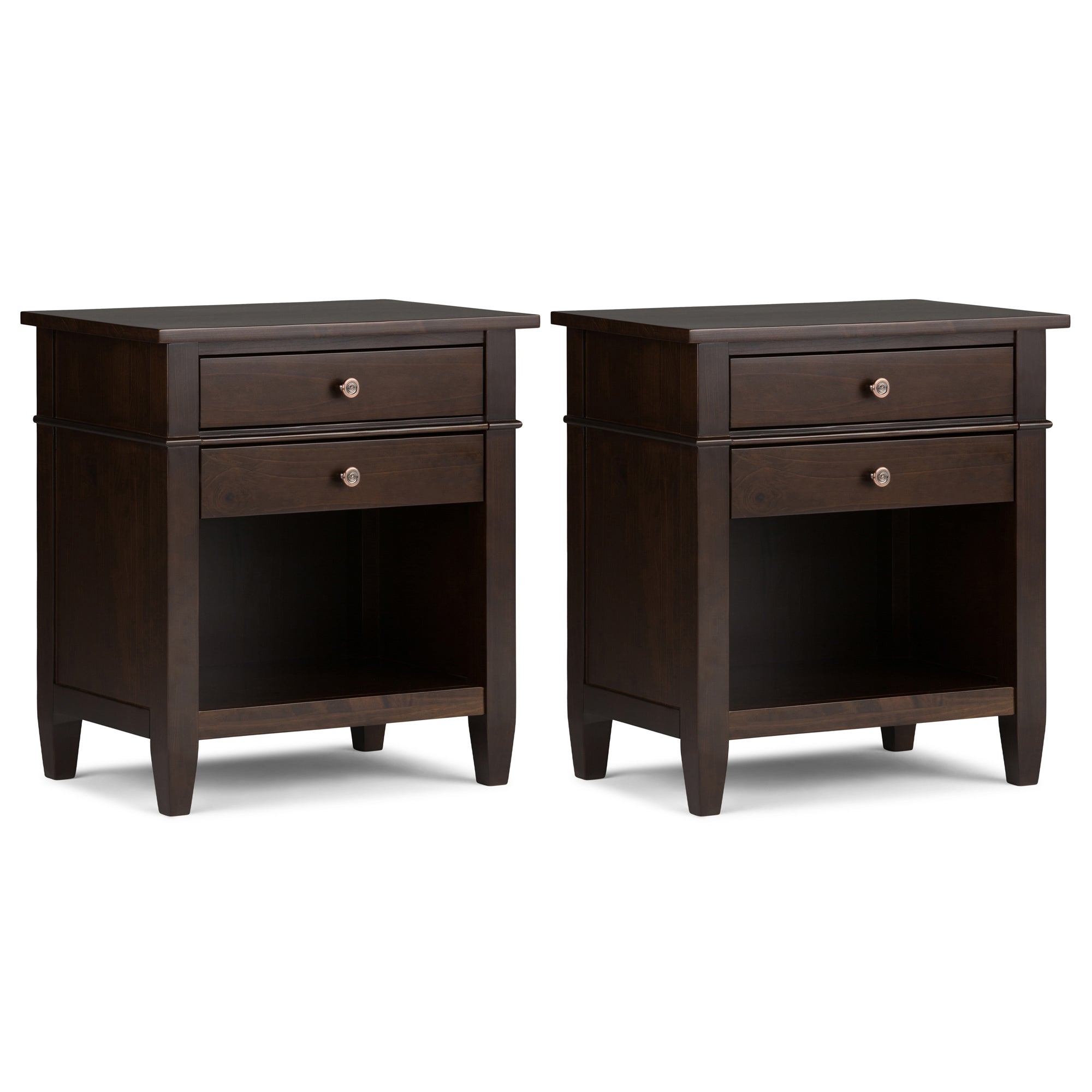 Carlton 24 inch Bedside Table (Set of 2)