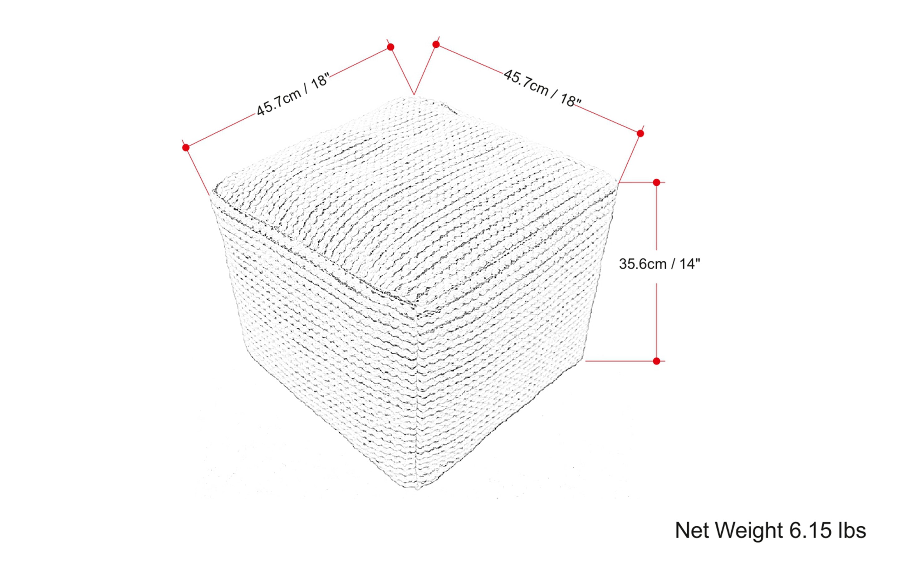 Eastmont Outdoor/Indoor Pouf