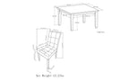 Andover / Eastwood 9 Pc Dining Set
