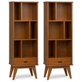 Draper 22 inch 6 Cubbie Bookcase (Set of 2)