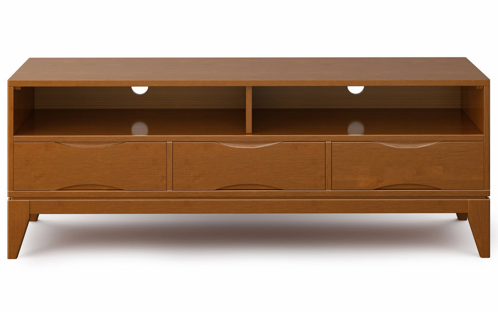 Harper 60 inch TV Stand with 24 inch Bookcases (Set of 3)