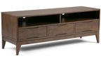 Harper 60 inch TV Stand with 24 inch Bookcases (Set of 3)