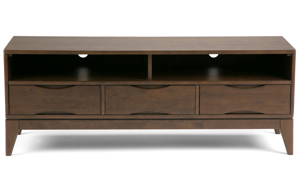 Harper 60 inch TV Stand with 24 inch Bookcases (Set of 3)