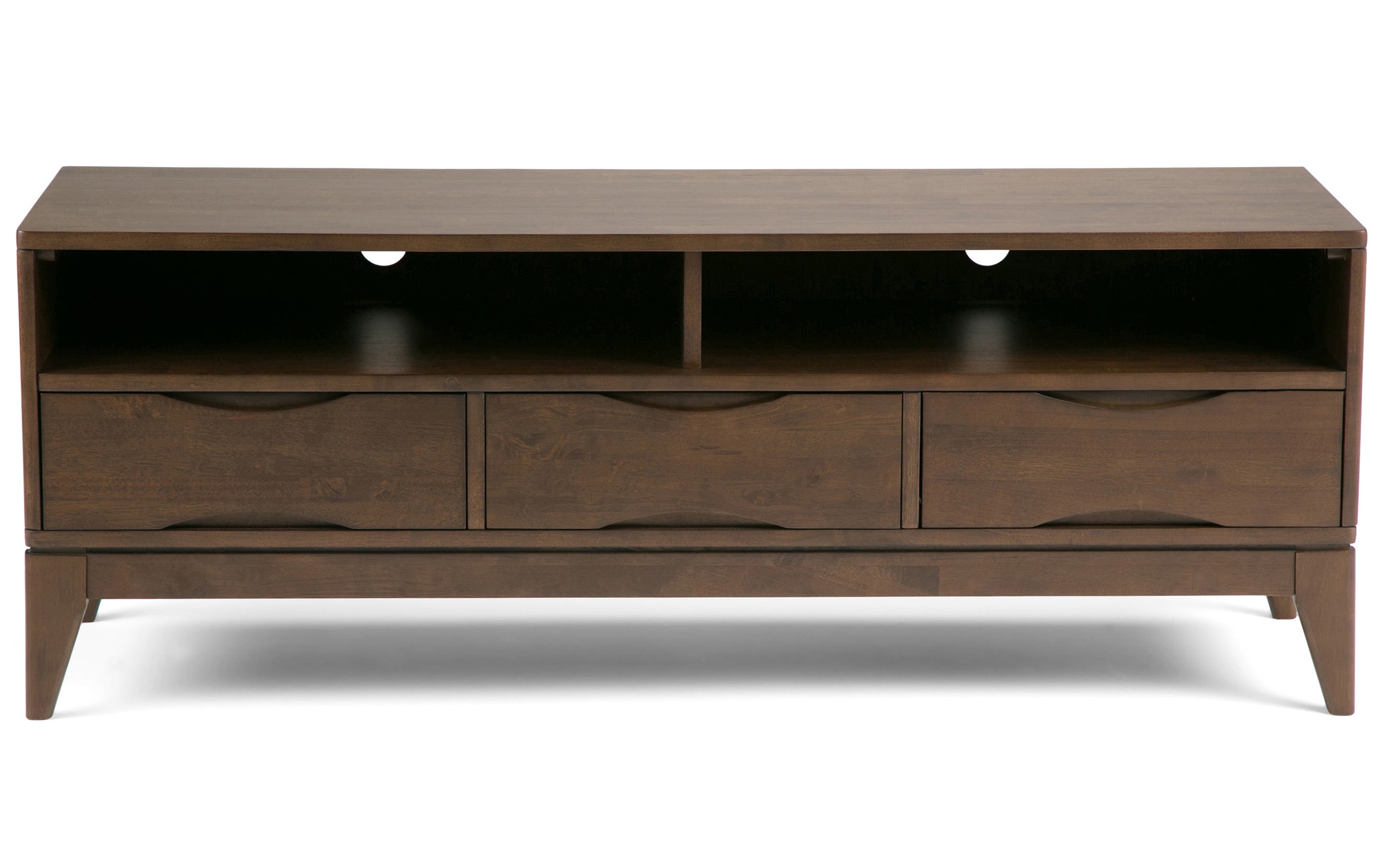 Harper 60 inch TV Stand with 24 inch Bookcases (Set of 3)