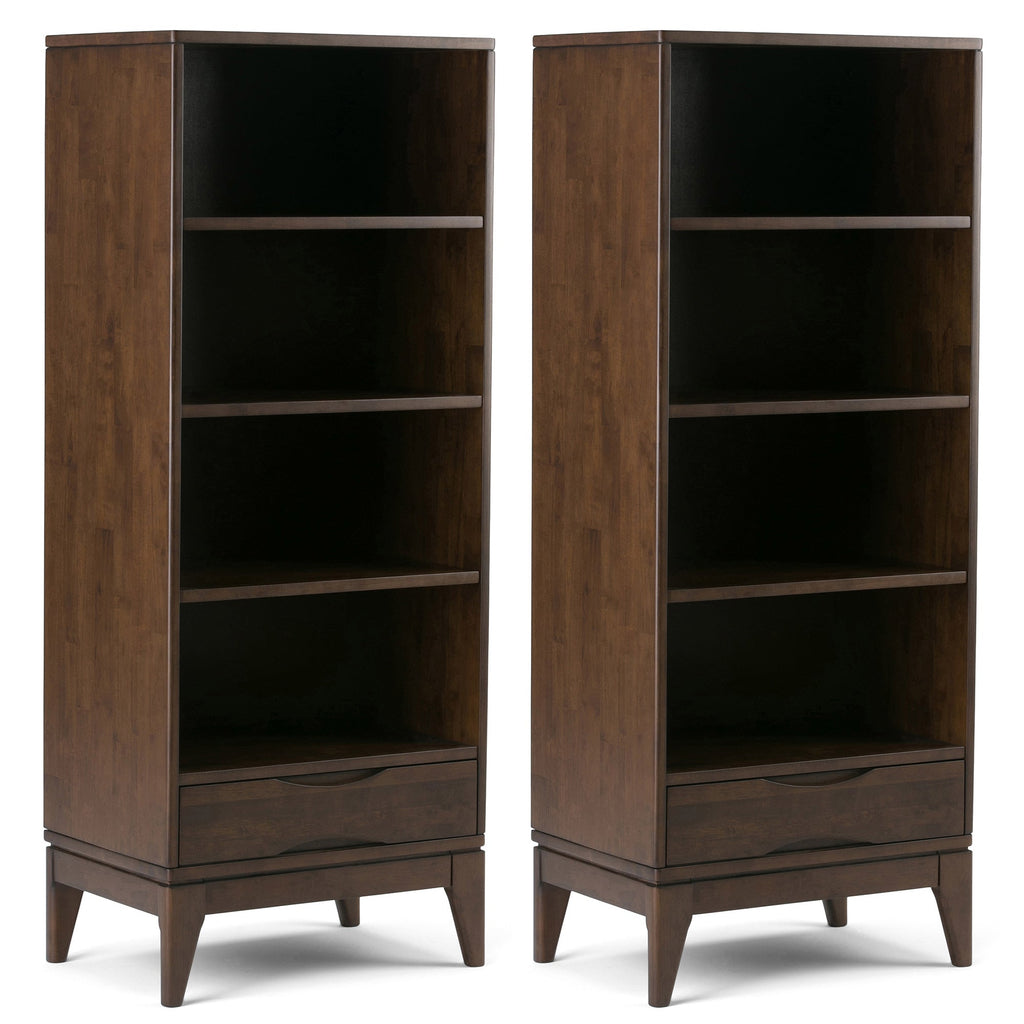 Harper 24 inch 4 Shelf Bookcase (Set of 2)