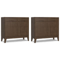 Harper 40 inch Storage Cabinet (Set of 2)