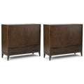 Harper 48 inch Storage Cabinet (Set of 2)