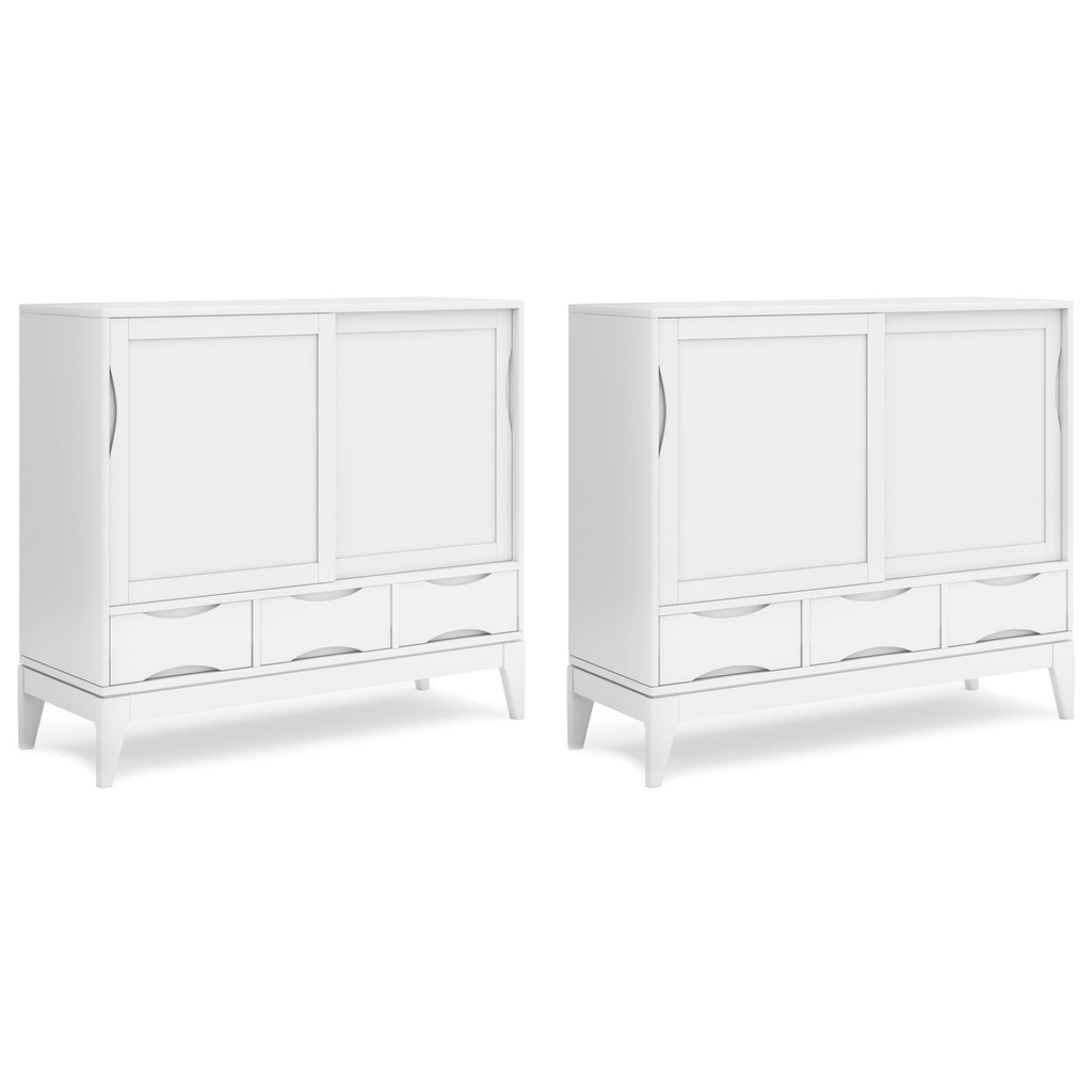 Harper 48 inch Storage Cabinet (Set of 2)