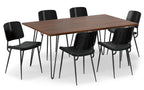 Hayley / Hunter 7 Pc Dining Set
