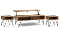 Hunter 48 inch Coffee Table with 22 inch End Tables (Set of 3)