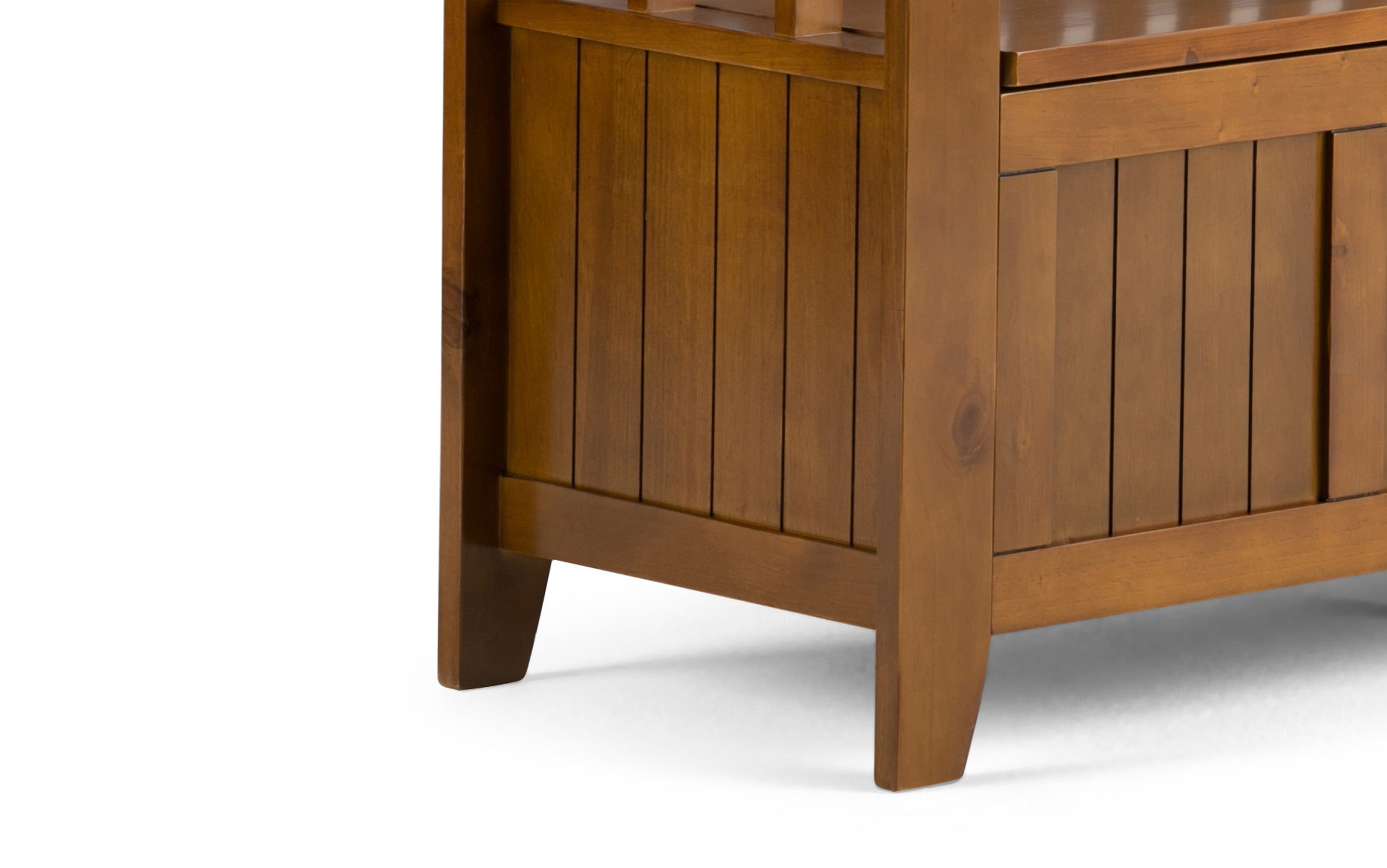 Acadian Entryway Storage Bench