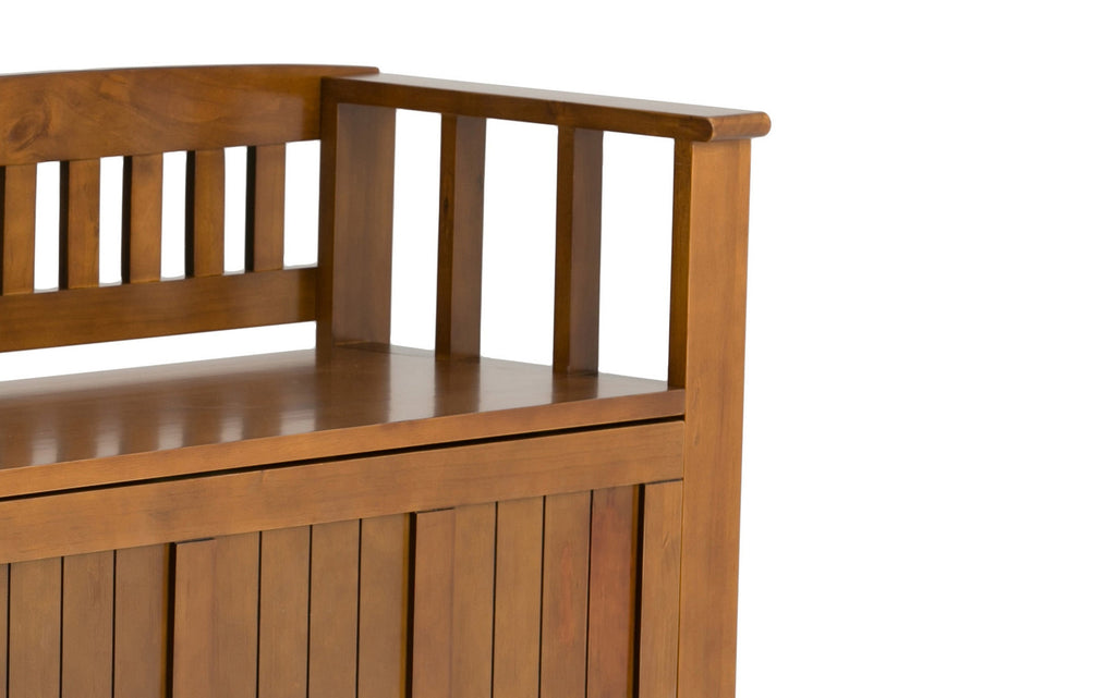 Acadian Entryway Storage Bench