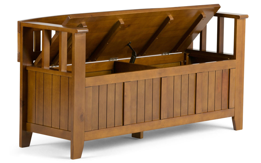 Acadian Entryway Storage Bench
