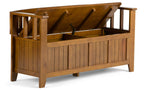 Acadian Entryway Storage Bench