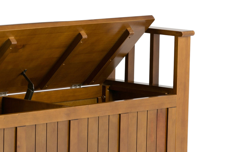 Acadian Entryway Storage Bench