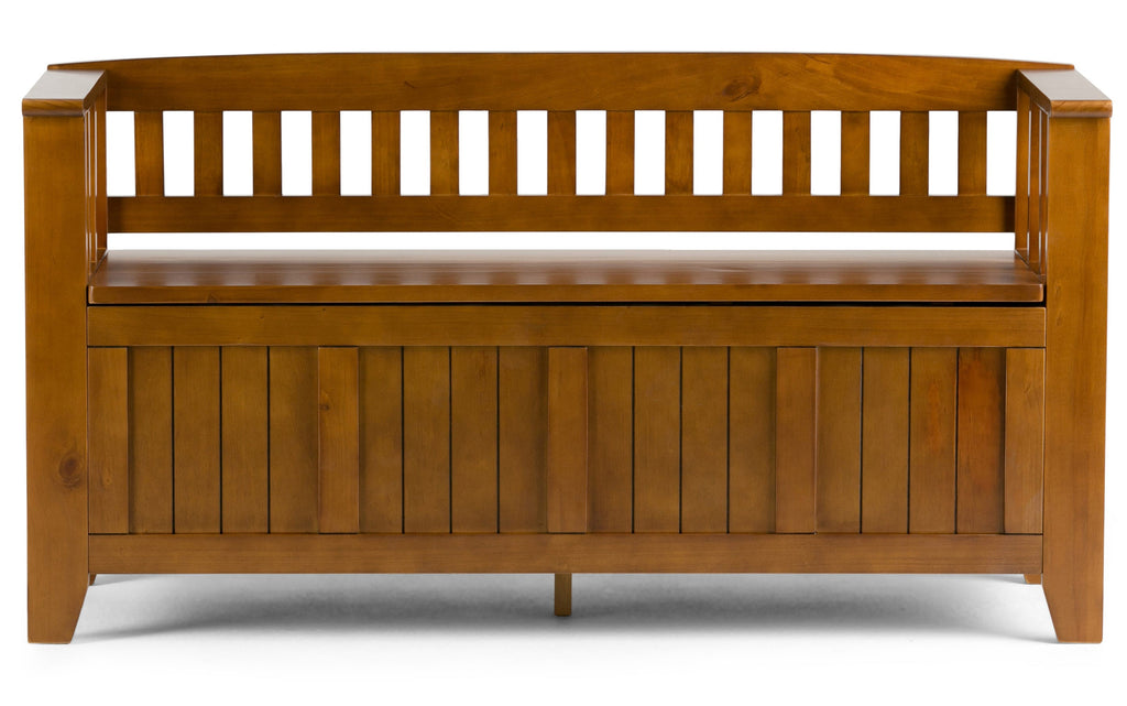 Acadian Entryway Storage Bench
