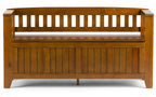 Acadian Entryway Storage Bench