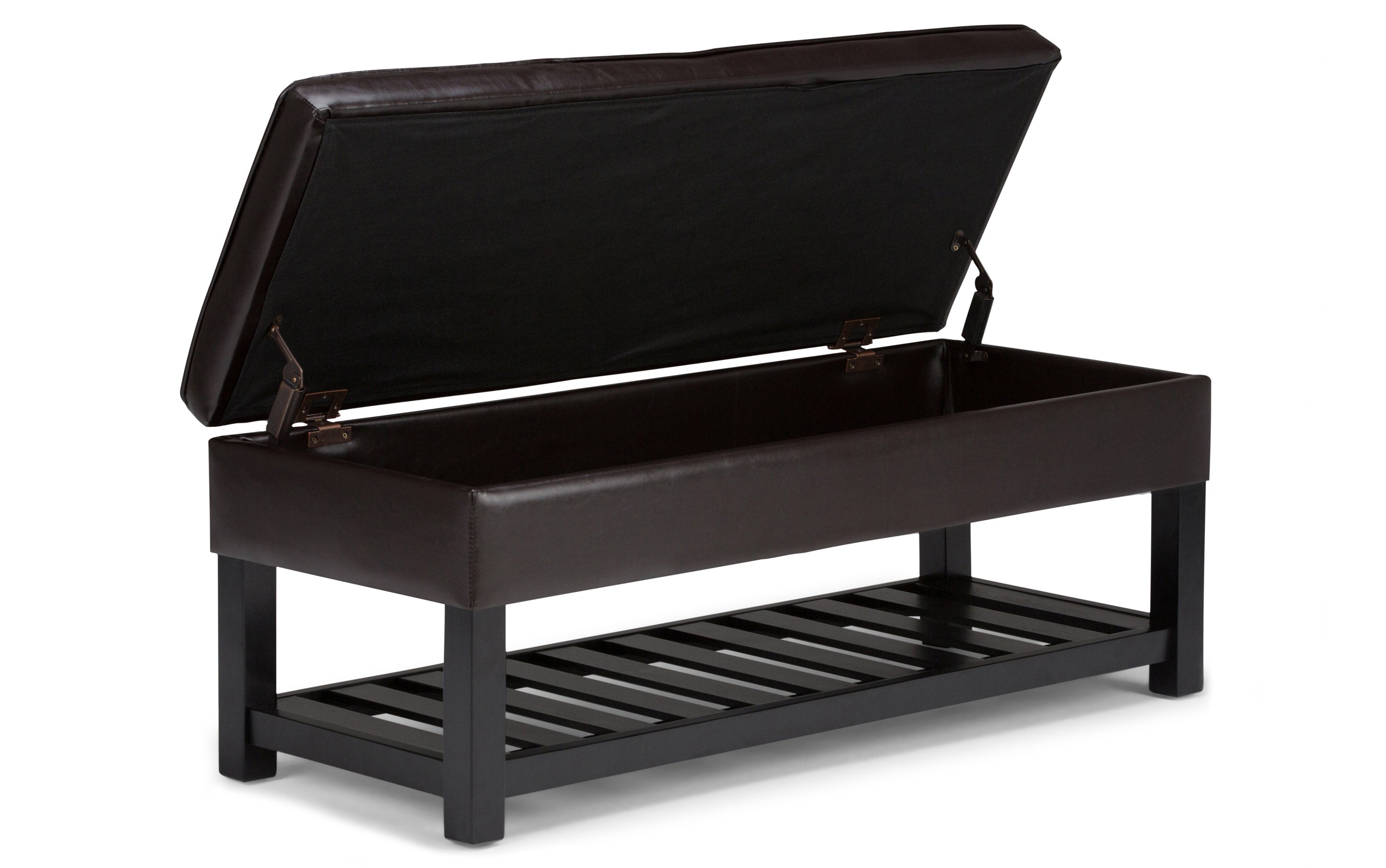 Cosmopolitan Ottoman Bench in Vegan Leather