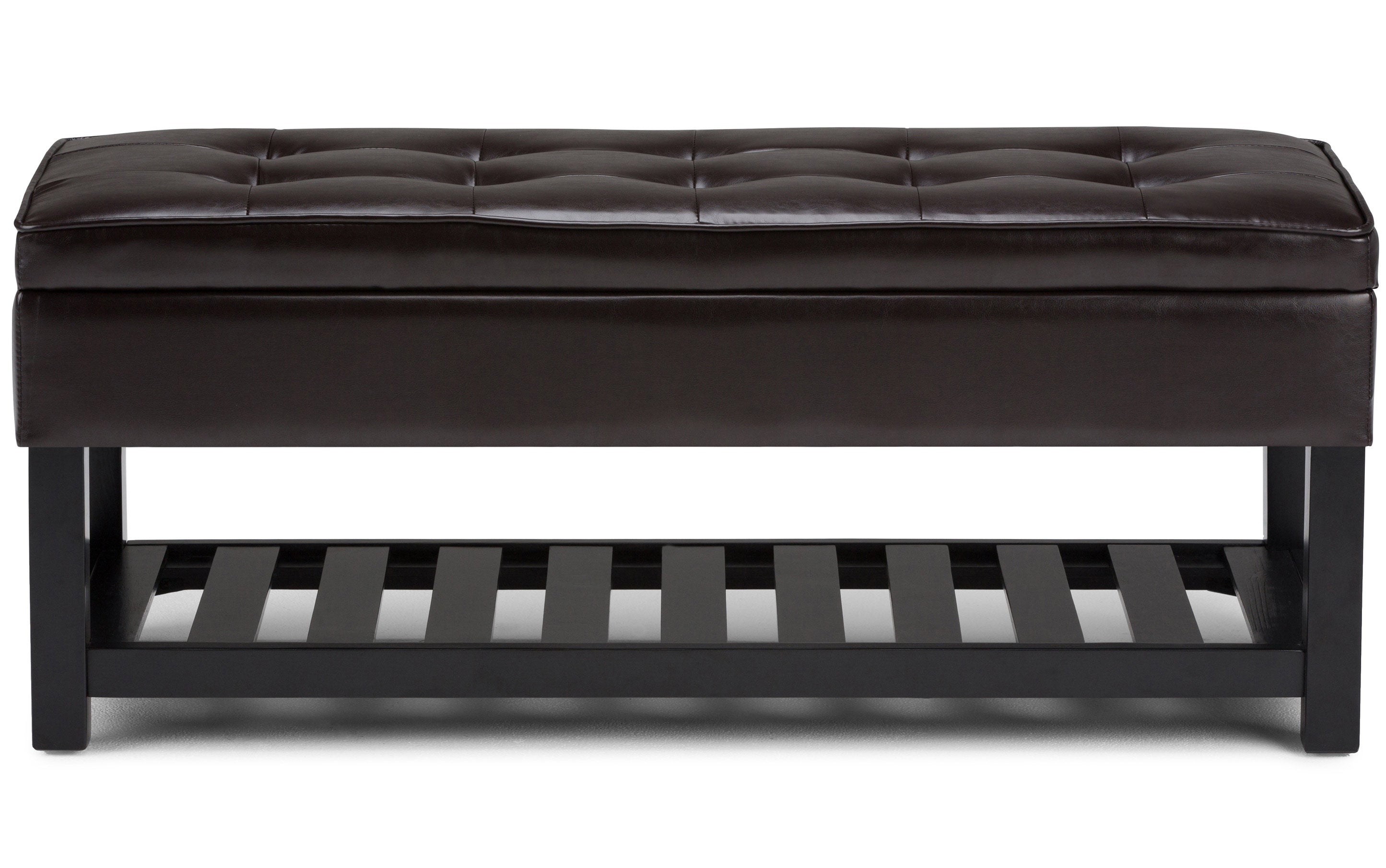 Cosmopolitan Ottoman Bench in Vegan Leather