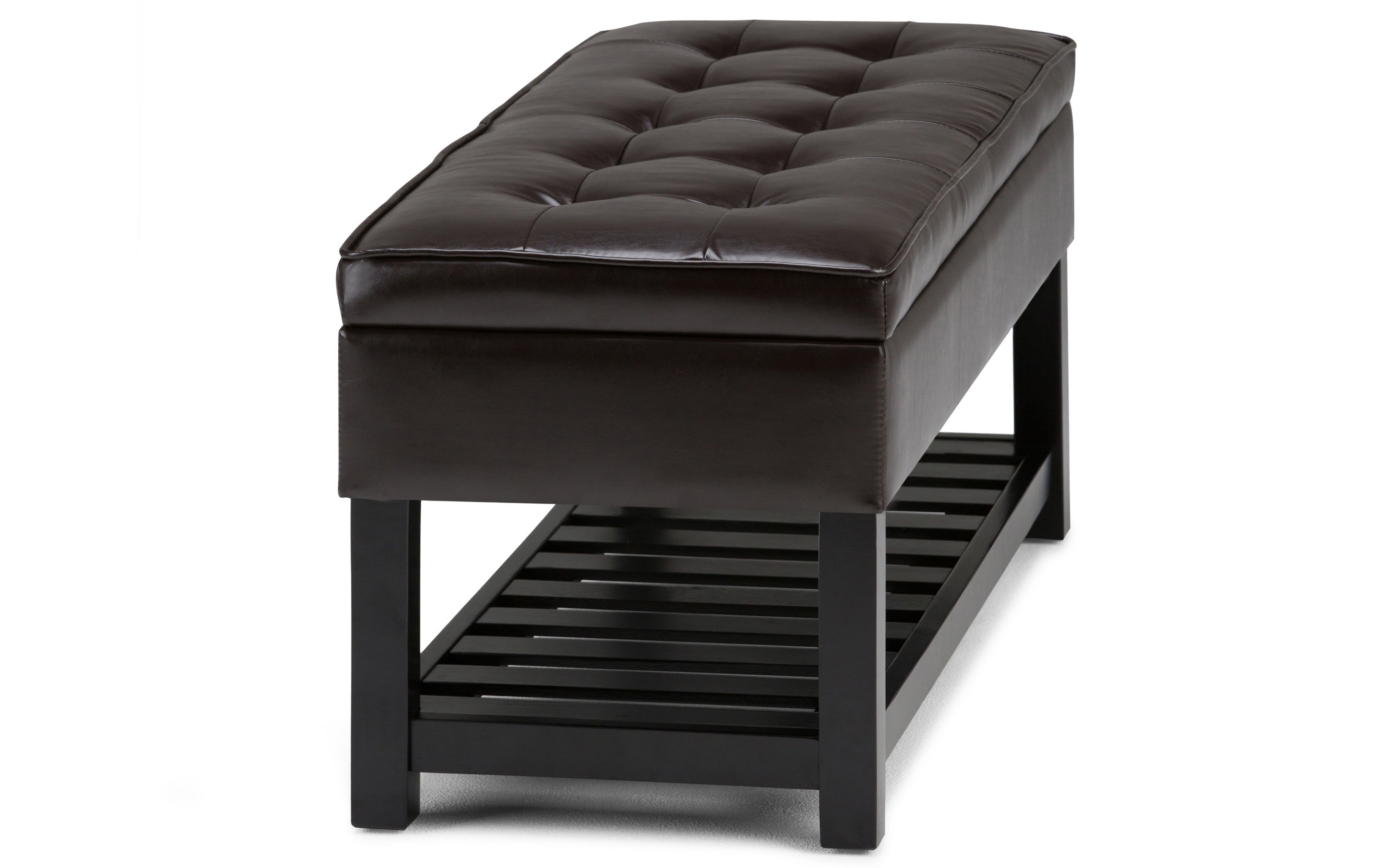 Cosmopolitan Ottoman Bench in Vegan Leather