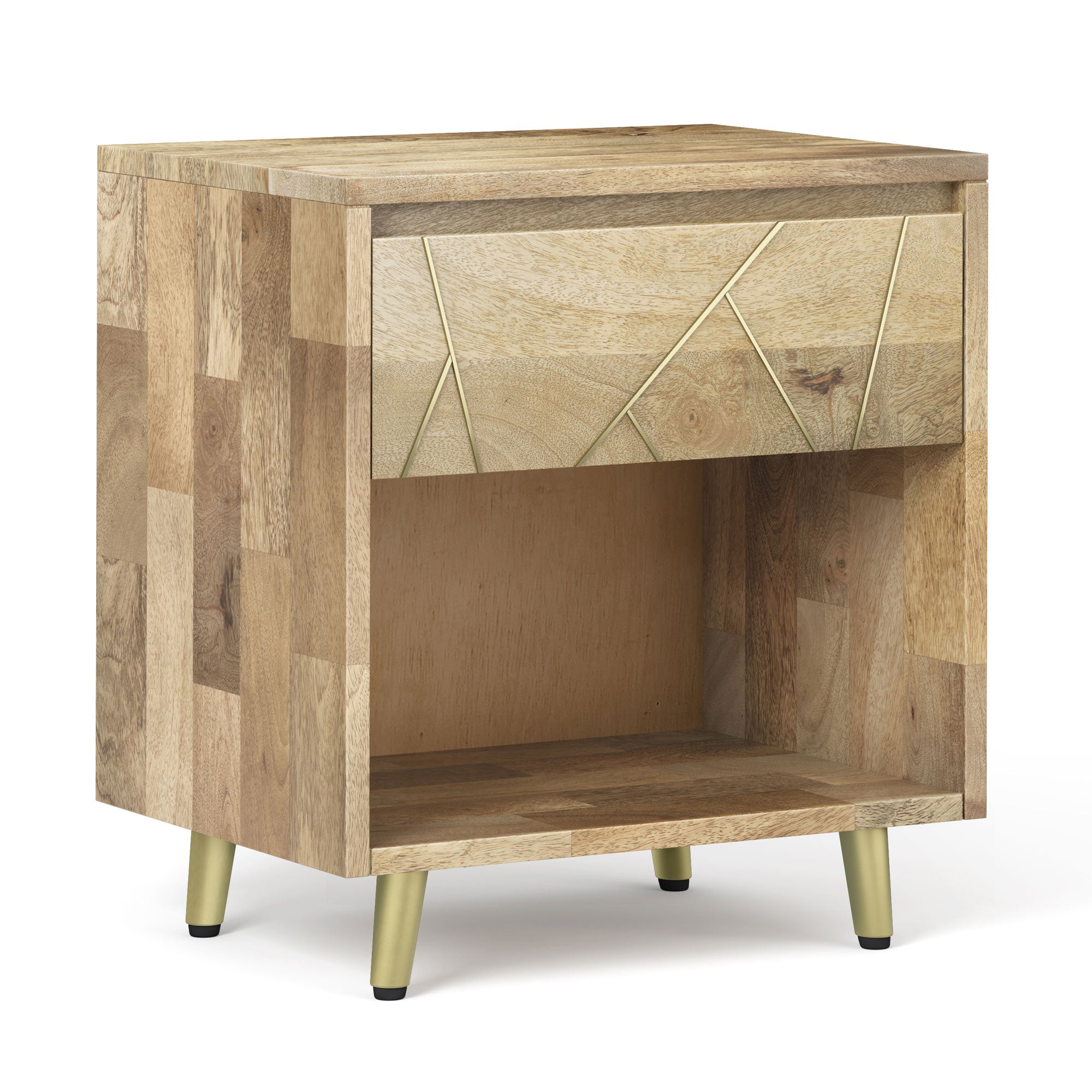 Jager Bedside Table in Mango