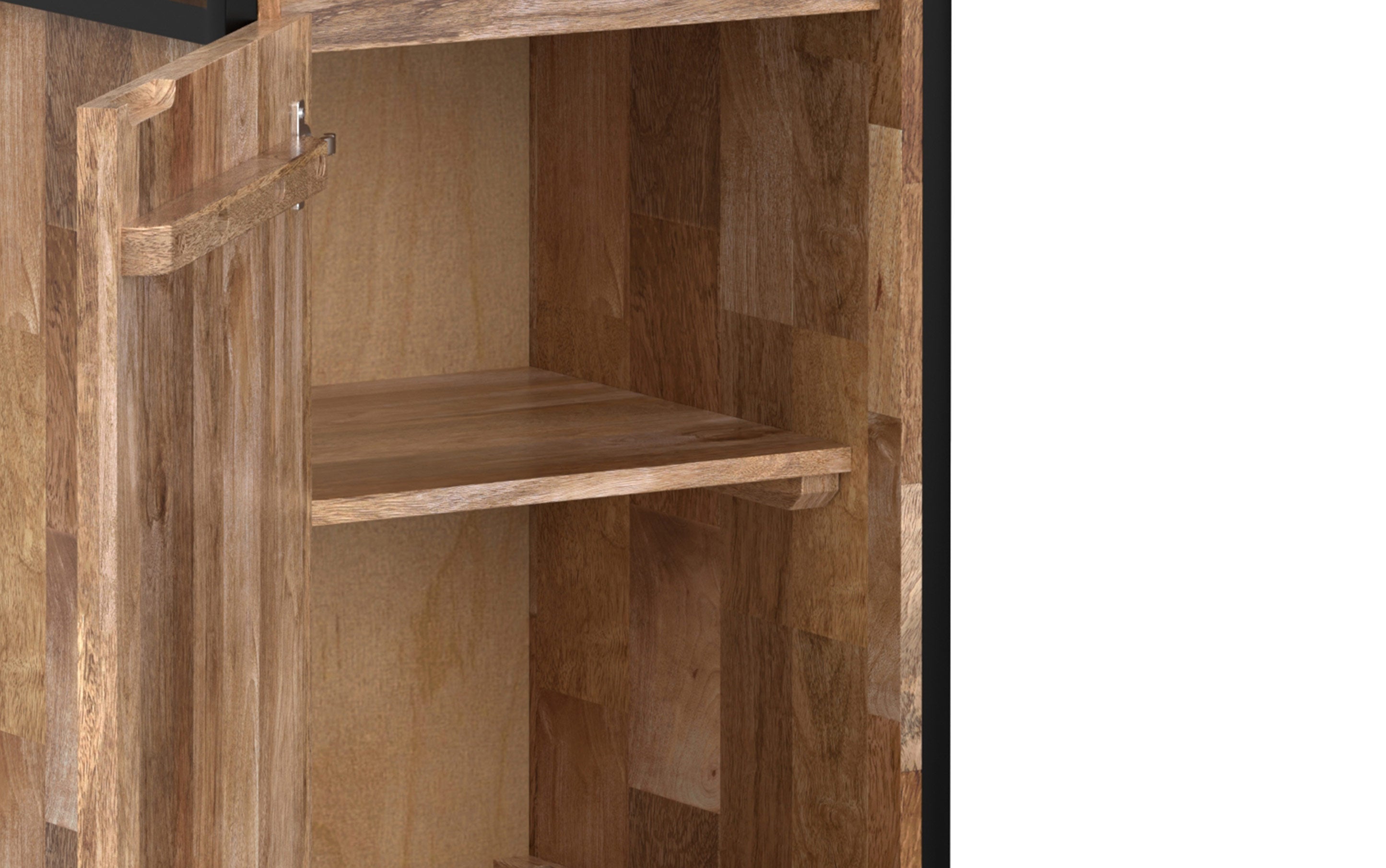 Kelsey 20 inch 5 Shelf Bookcase with Door (Set of 2)