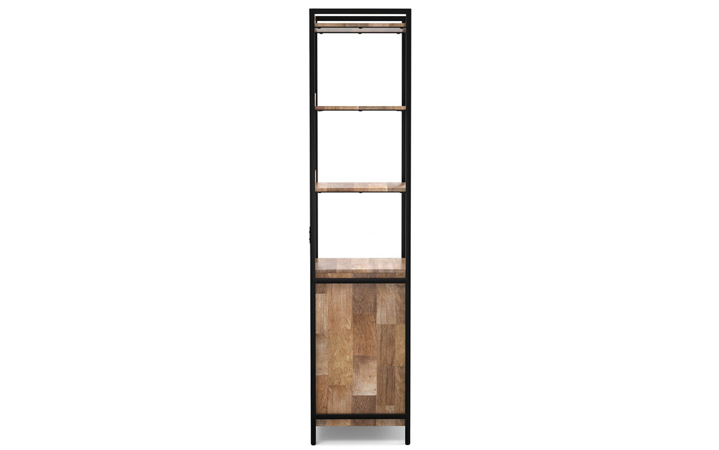 Kelsey 20 inch 5 Shelf Bookcase with Door (Set of 2)