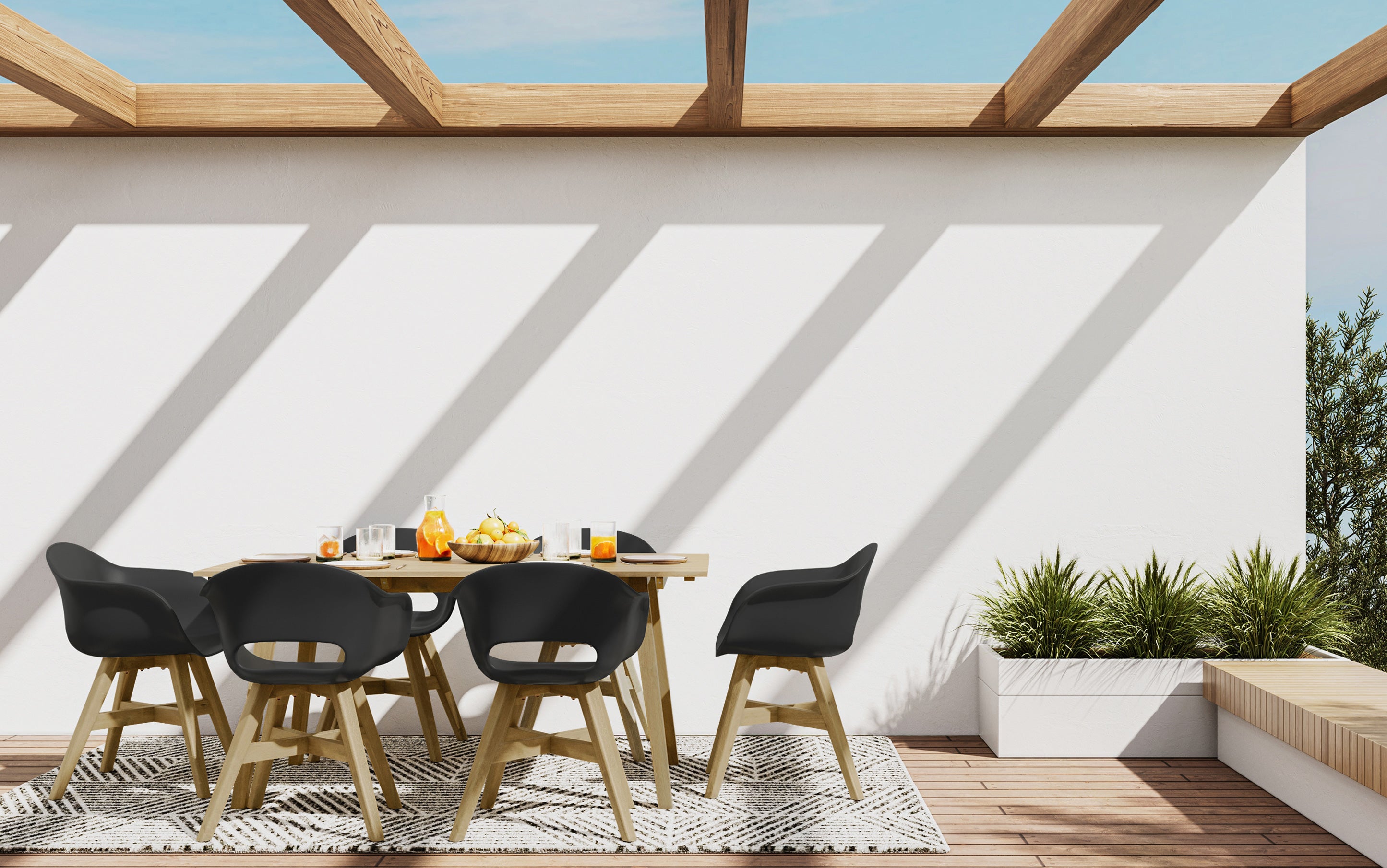 Kona 7 Piece Outdoor Dining Set